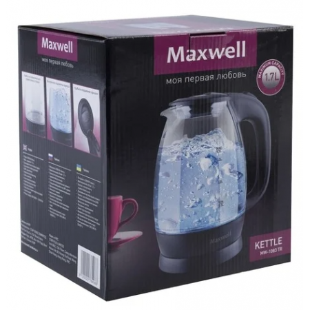 Чайник Maxwell MW-1083, черный